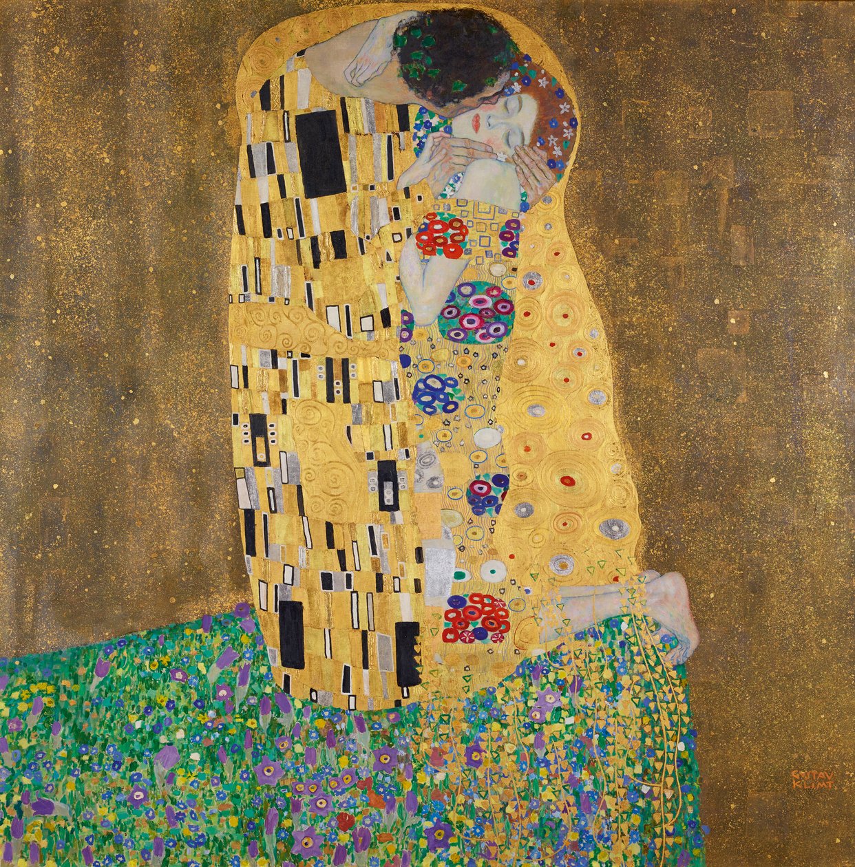 Russo: "Kiss" O Beijo de Gustav Klimt