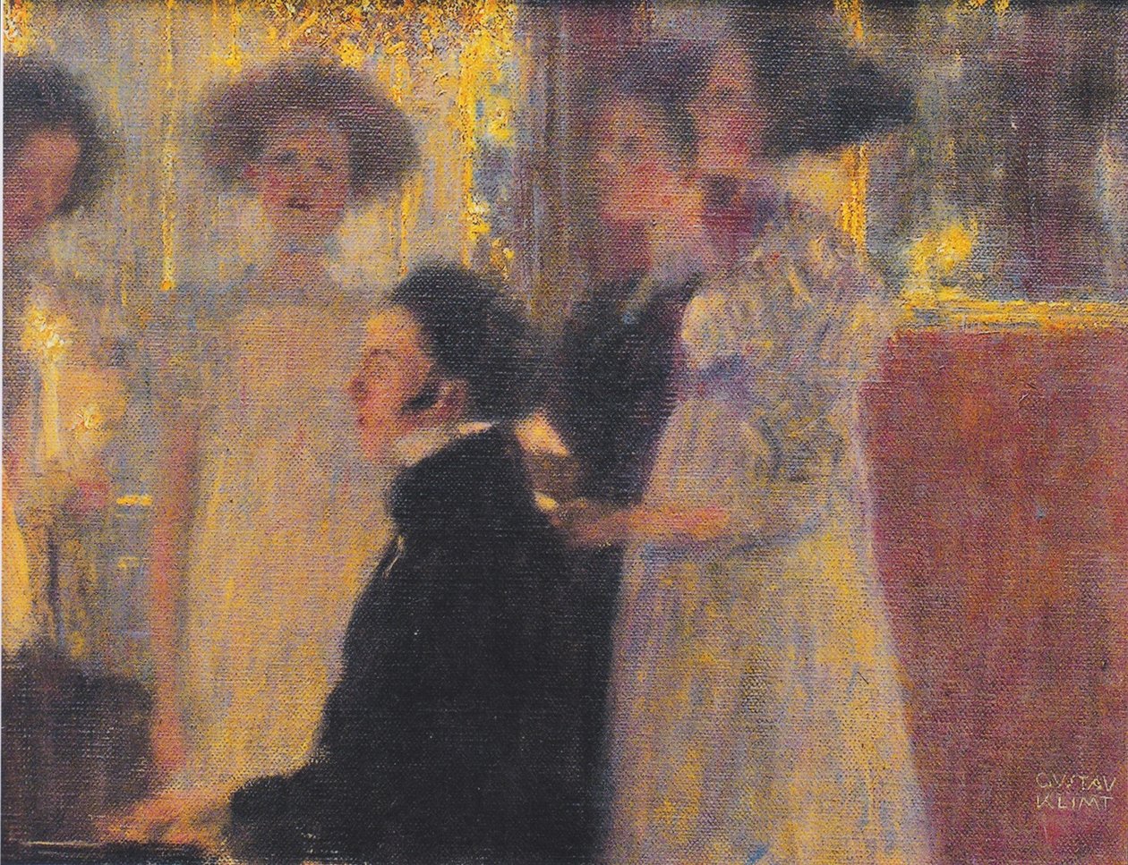 Schubert ao piano I de Gustav Klimt