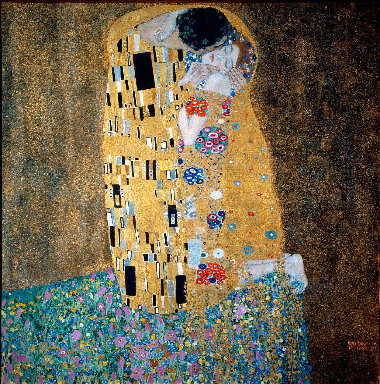 O beijo de Gustav Klimt