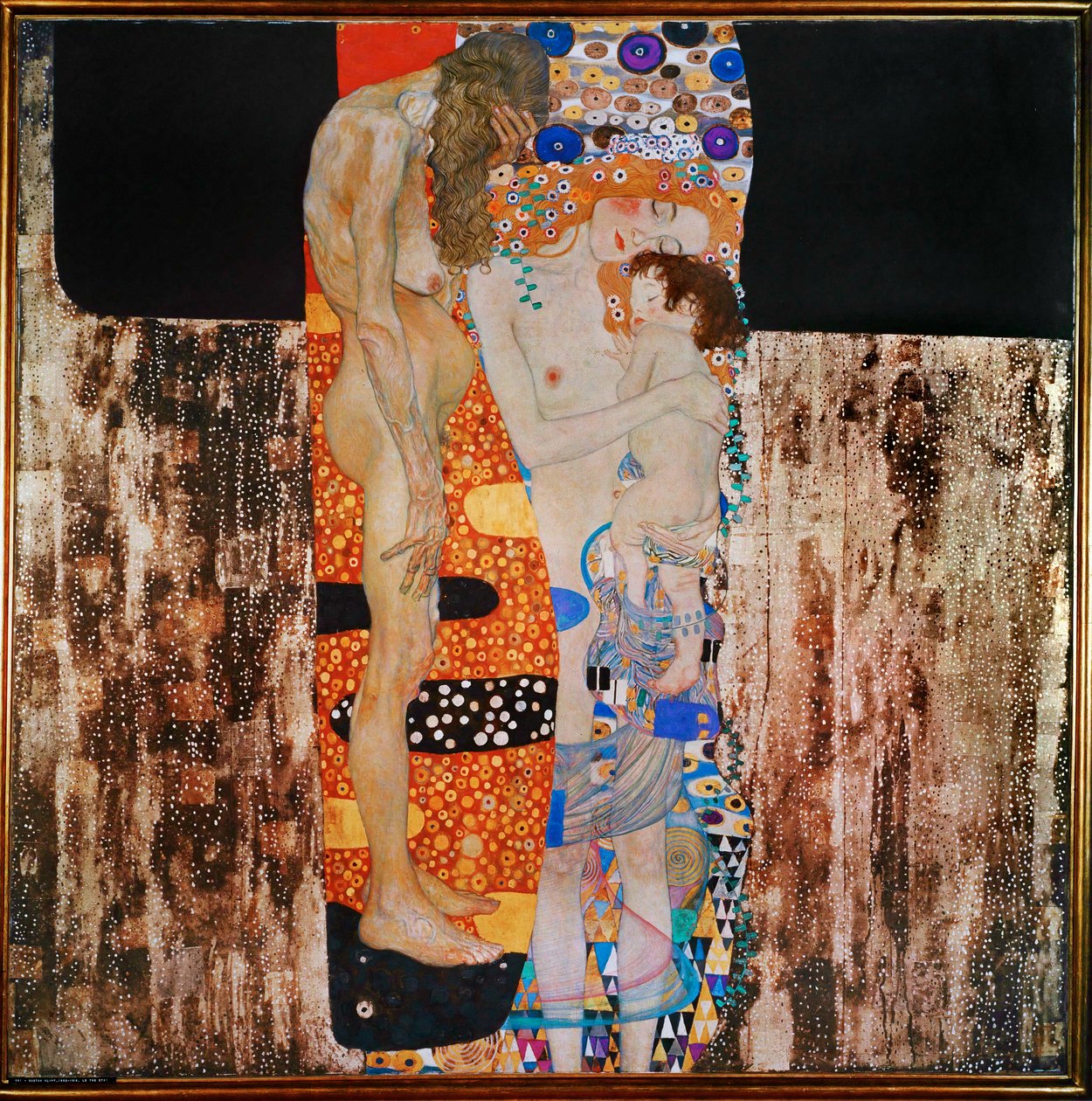 As três idades do homem de Gustav Klimt