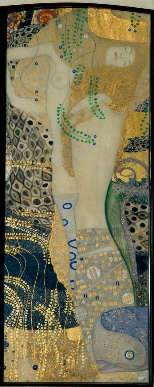 Cobras de água de Gustav Klimt