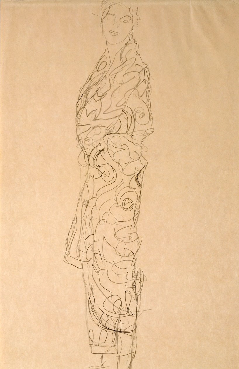 Mulher de quimono de Gustav Klimt