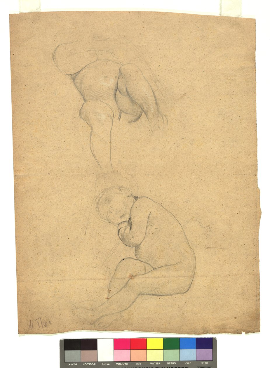Zwei Studien zu Kinderakten de Gustav Klimt