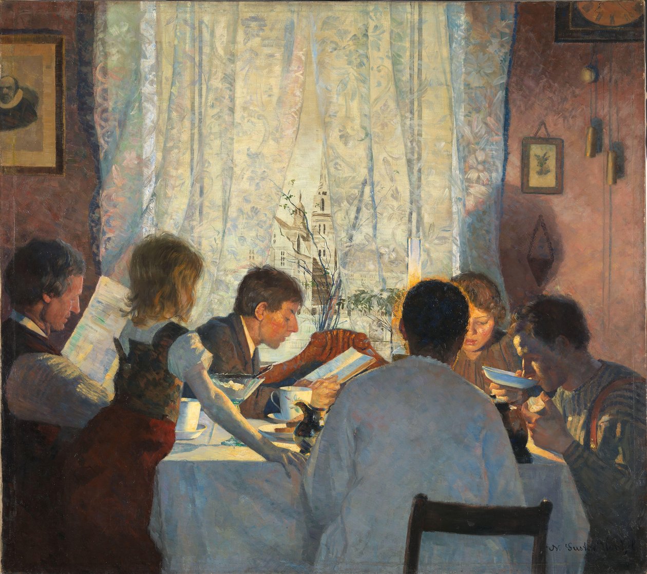 Humor matinal de Gustav Wentzel
