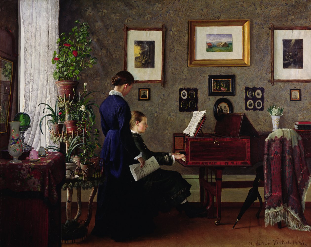Aula de música de Gustav Wentzel