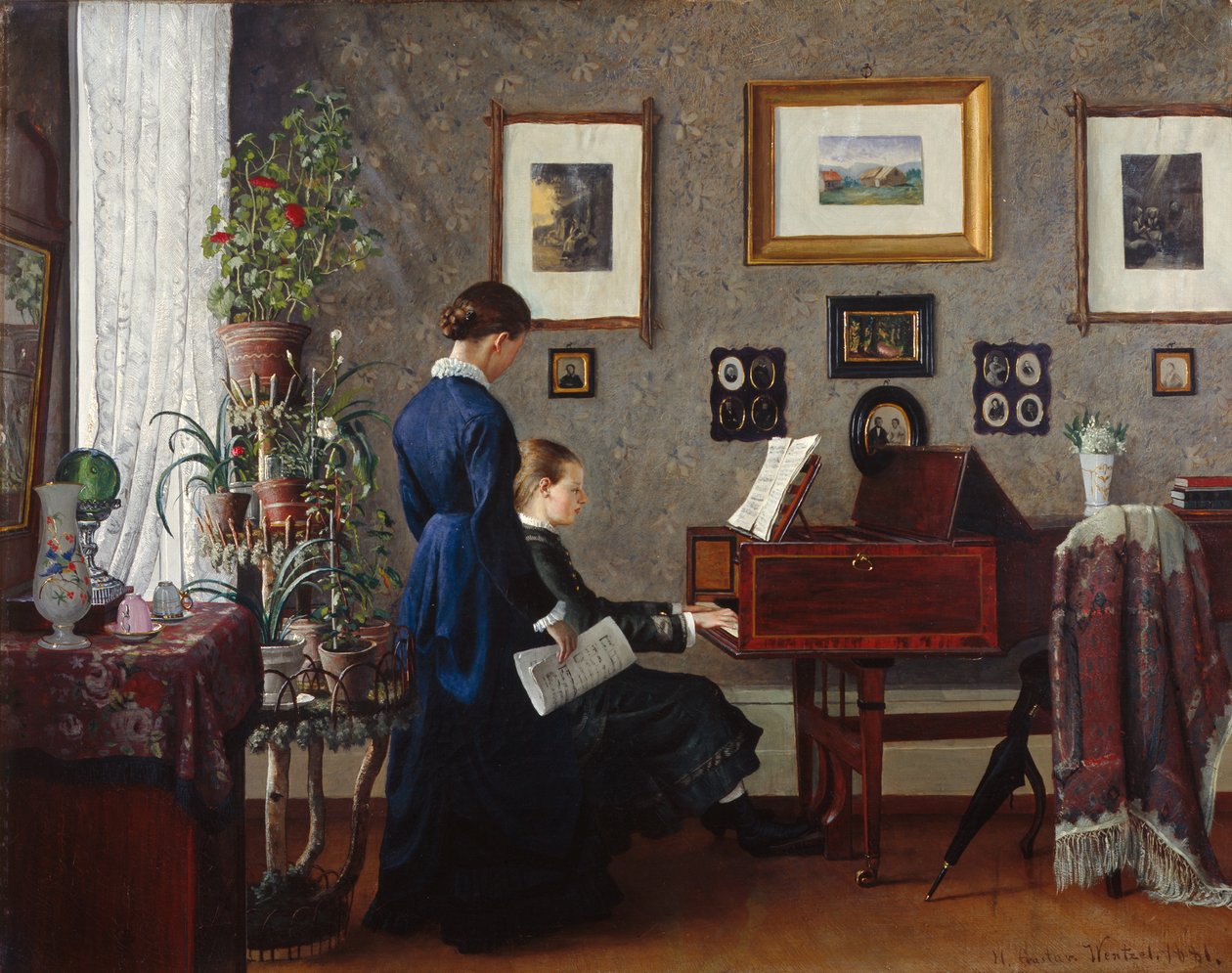 Aula de música de Gustav Wentzel