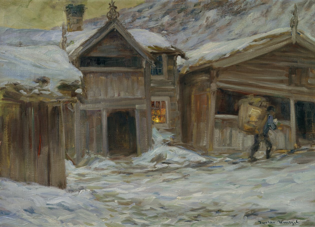 Quinta de Sandbu em Vaagaa (Vågå) de Gustav Wentzel