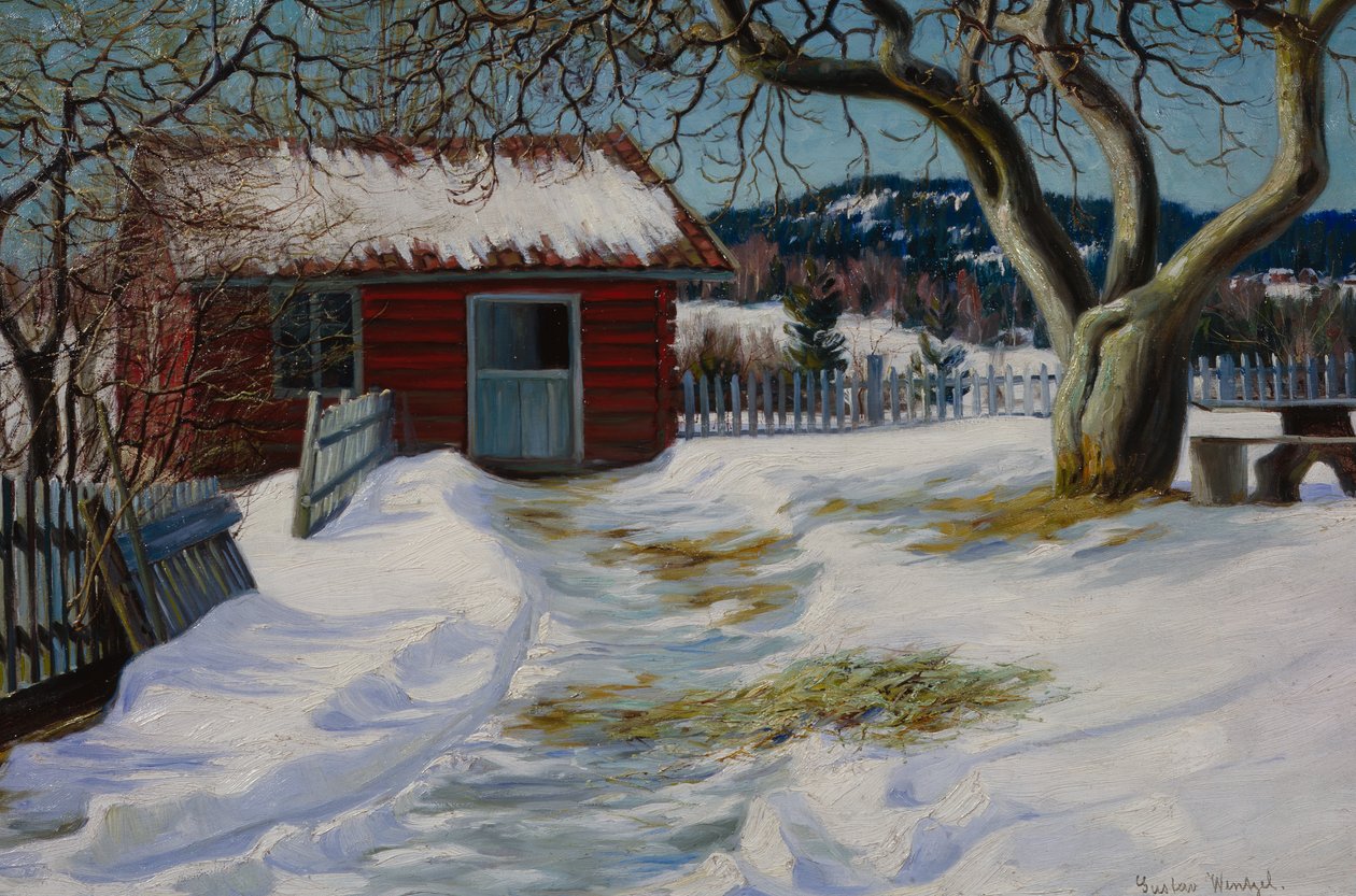Chegada da primavera de Gustav Wentzel