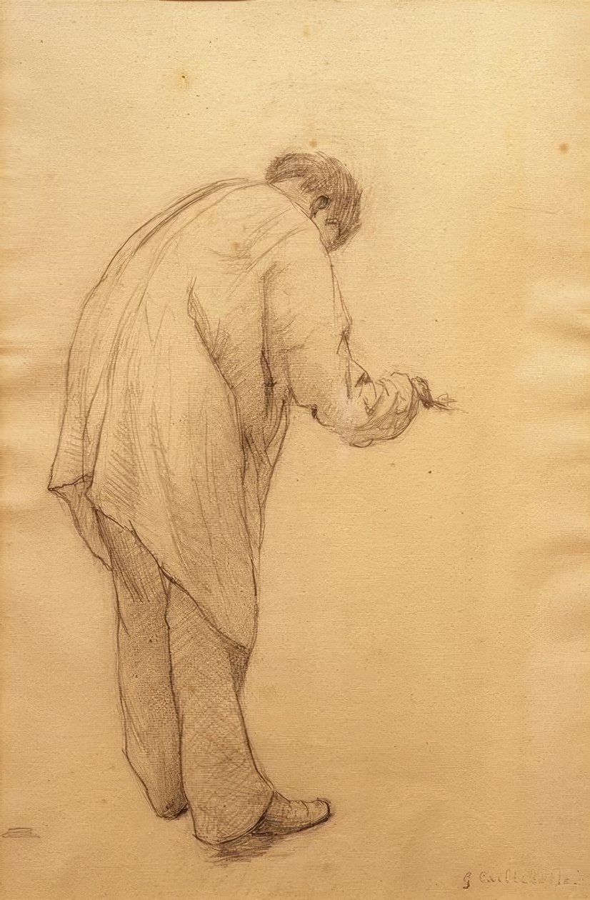 Estudo para pintores de Gustave Caillebotte