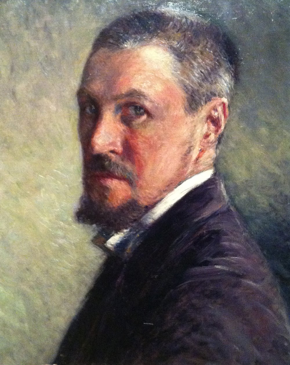 Auto-retrato de Gustave Caillebotte