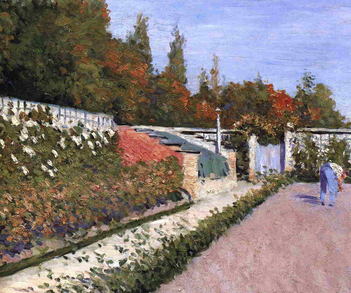 O jardineiro de Gustave Caillebotte