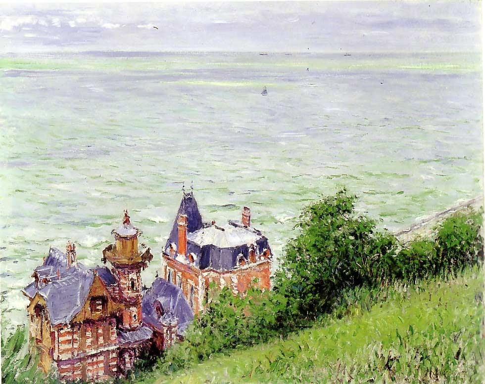 Villas em Trouville de Gustave Caillebotte