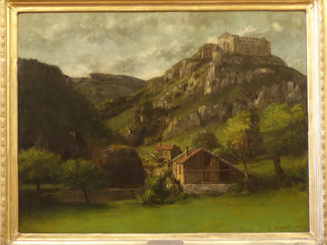 Galeria de imagens no andar de cima de Gustave Courbet