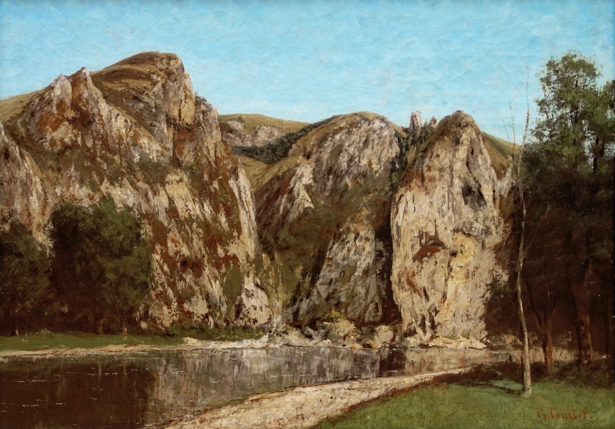 O Meuse na Freyr de Gustave Courbet