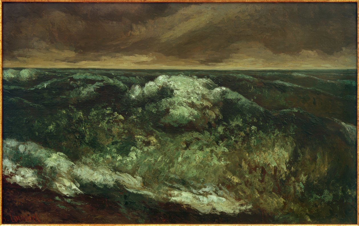 The Wave de Gustave Courbet