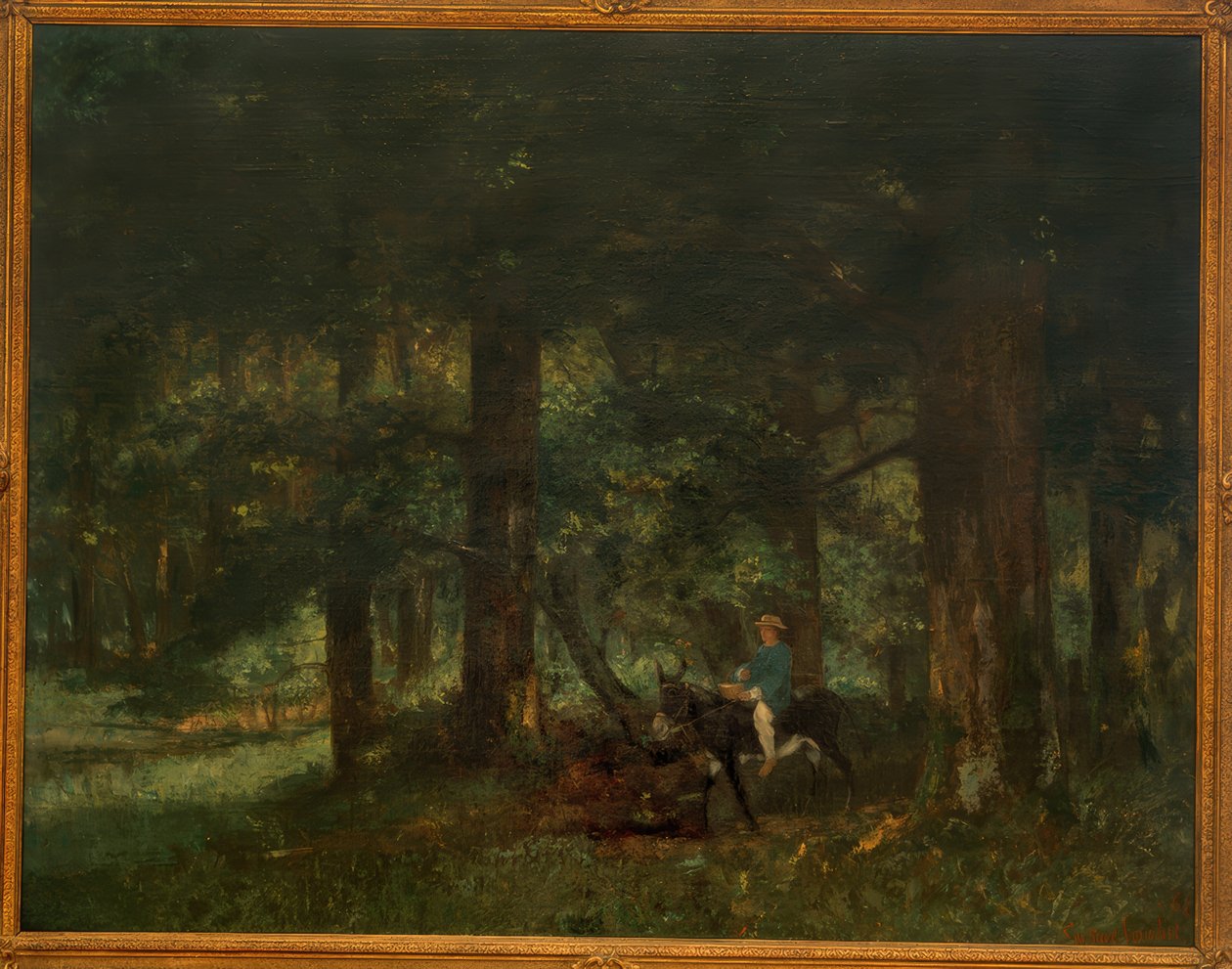 O Parque Rochemont de Gustave Courbet