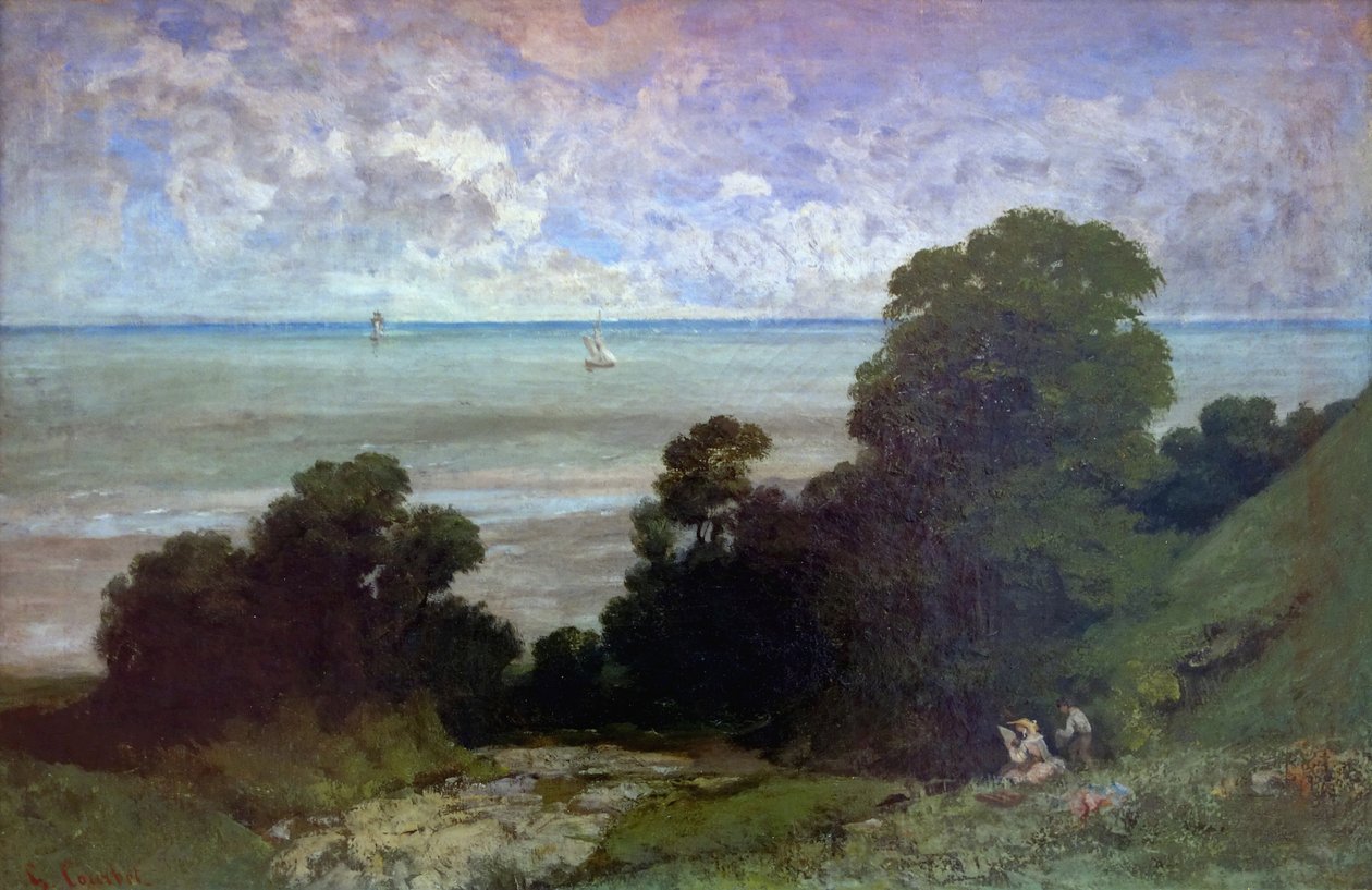 Vista Marinha ou Refrigerador de Gustave Courbet