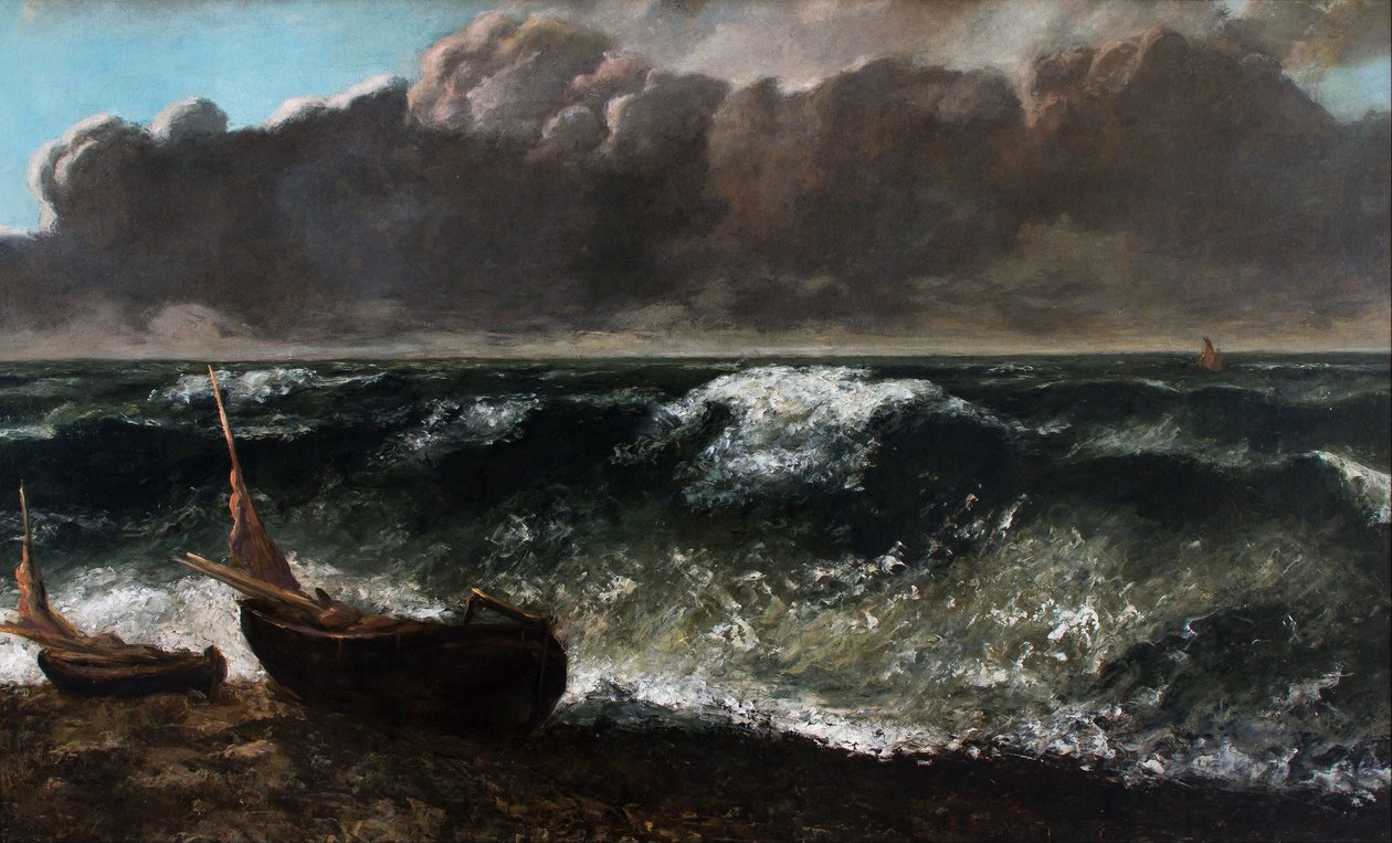 A onda de Gustave Courbet