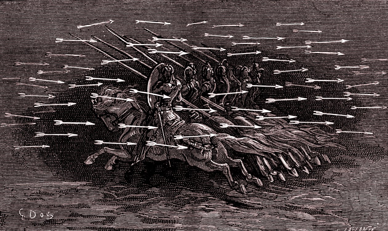 Orlando Furious de Ludovico Ariosto de Gustave Dore