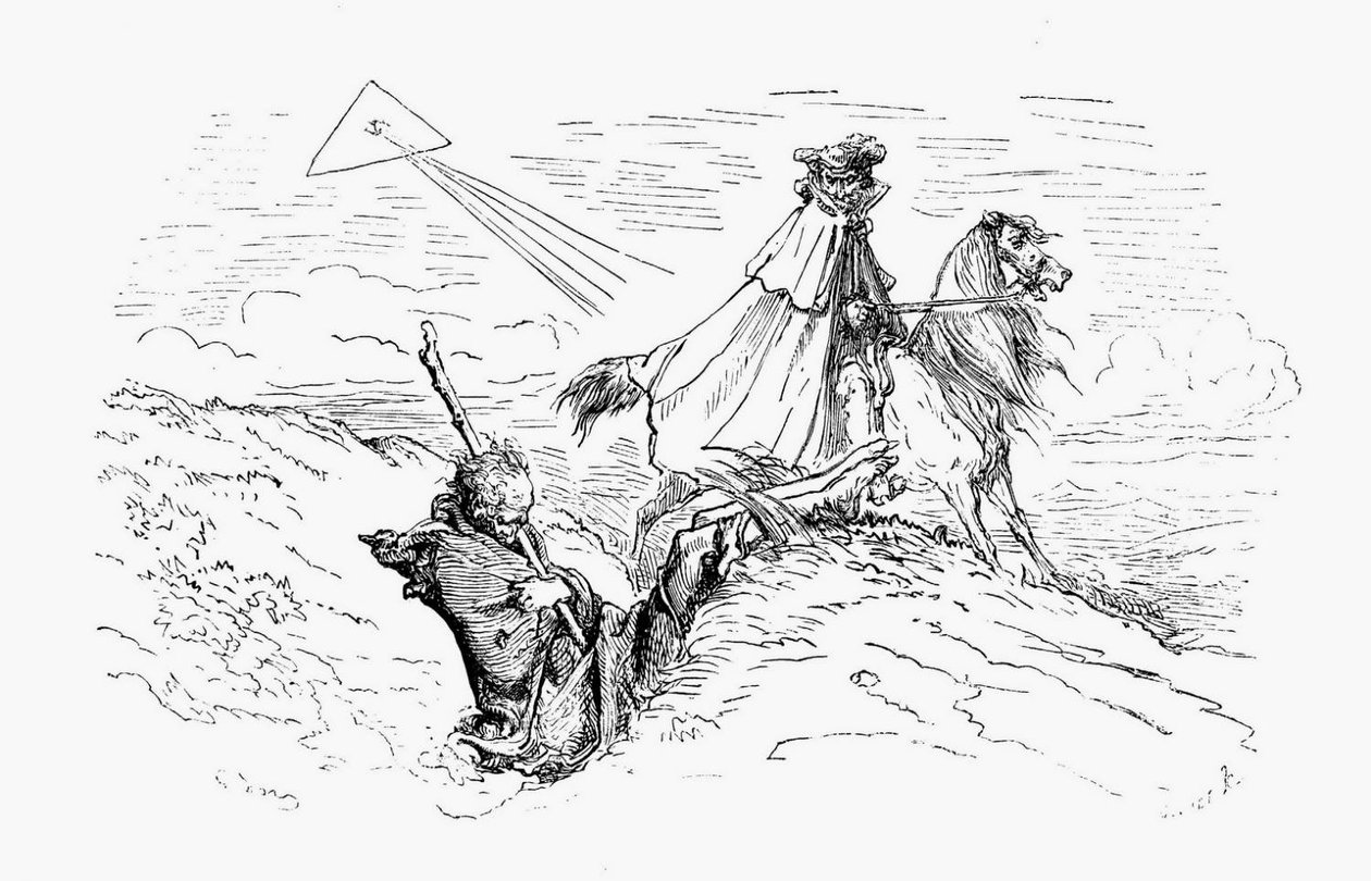 Barão von Munchhausen de Gustave Dore