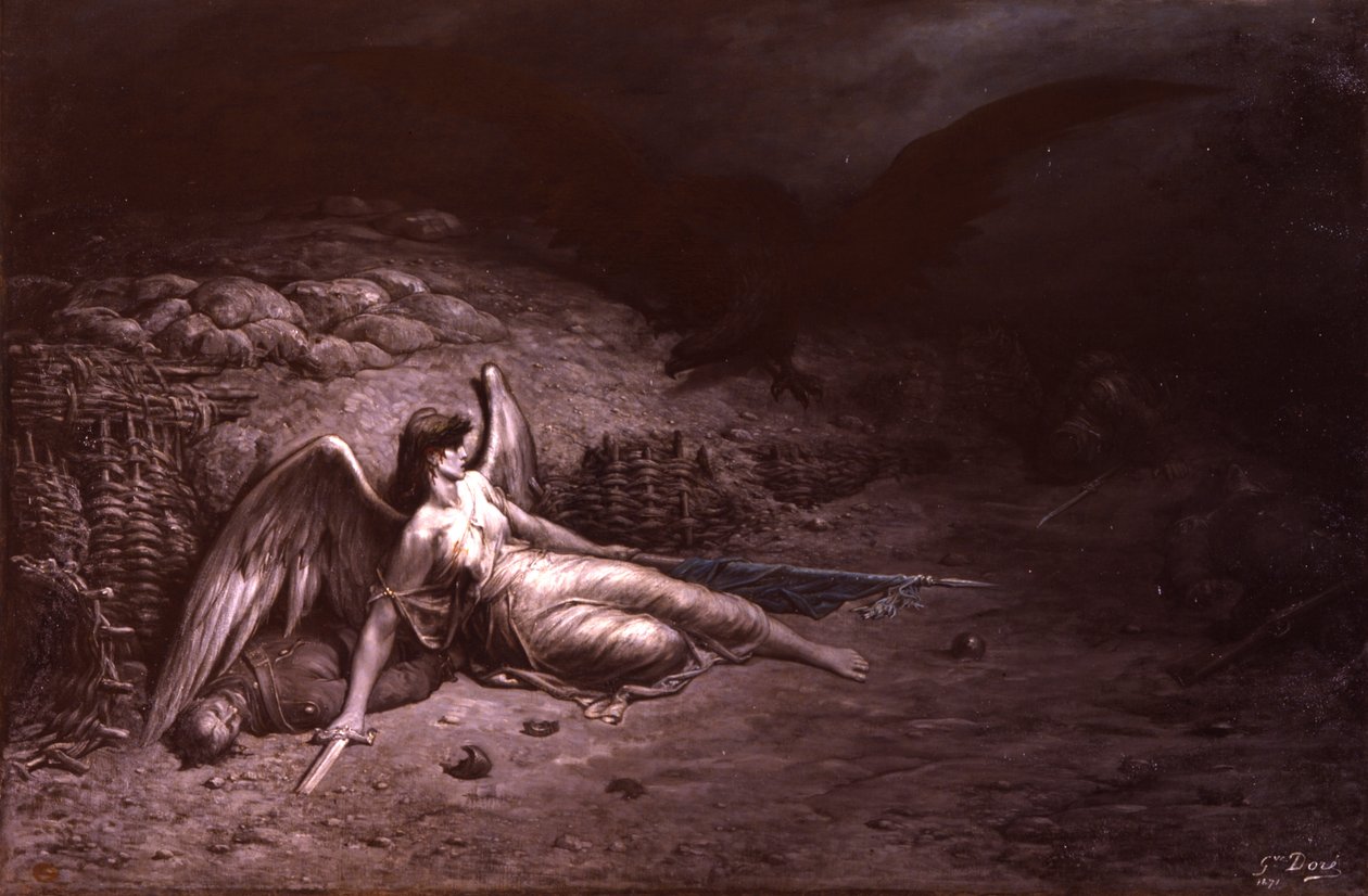 Águia Negra da Rússia, 1871 de Gustave Dore
