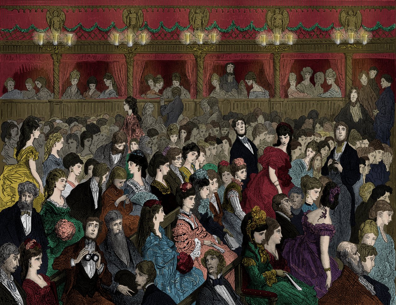 Ópera de Covent Garden de Gustave Dore