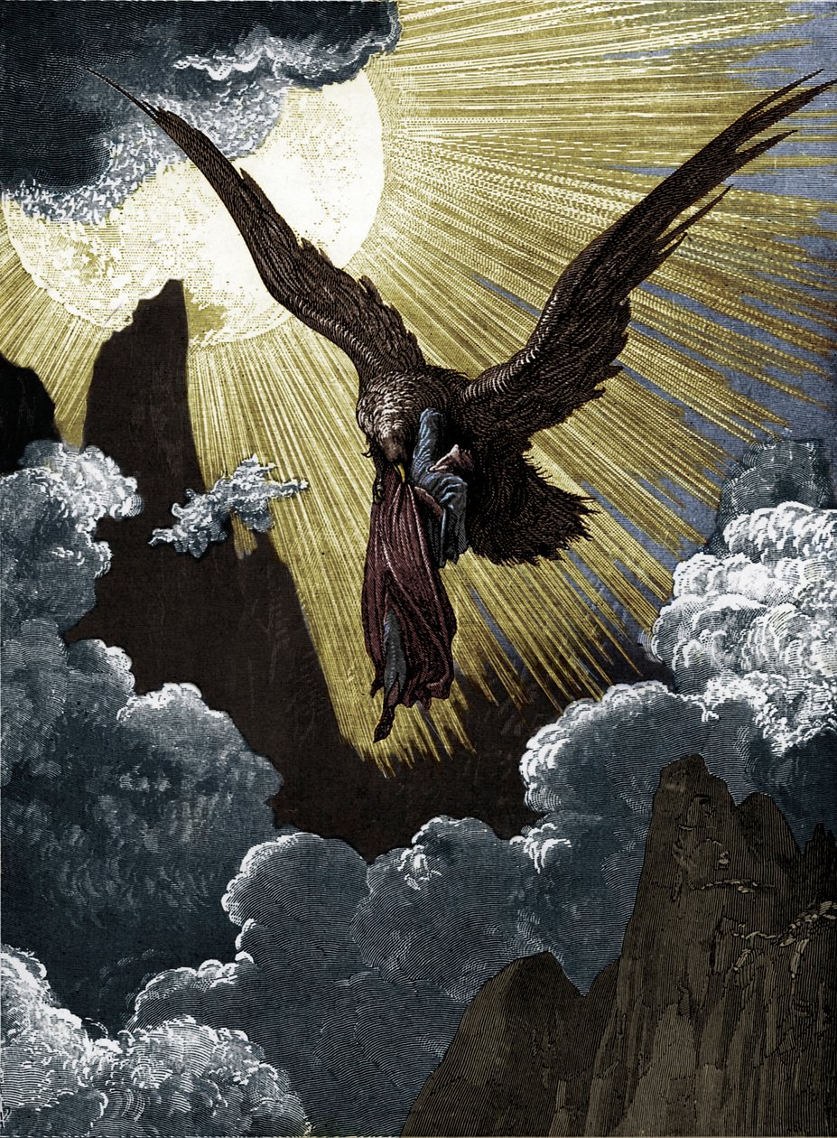Purgatório de Dante de Gustave Dore