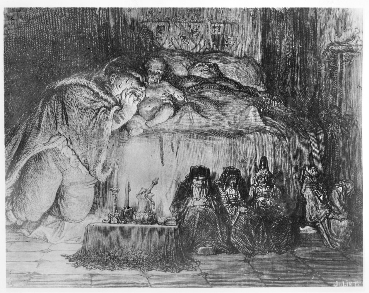 Ilustração de &39;Gargantua e Pantagruel&39;, de François Rabelais de Gustave Dore