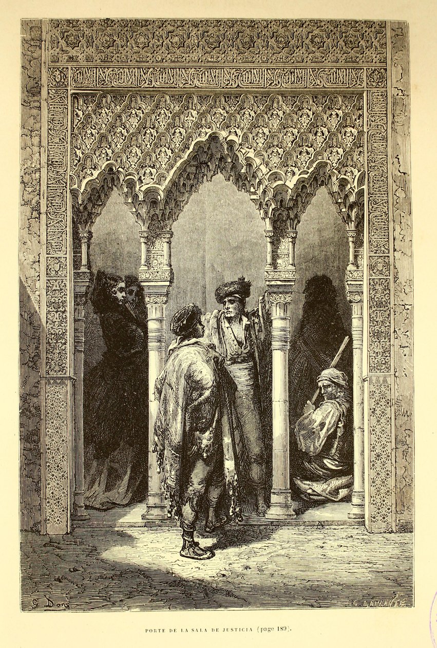 Porta do Tribunal de Gustave Dore