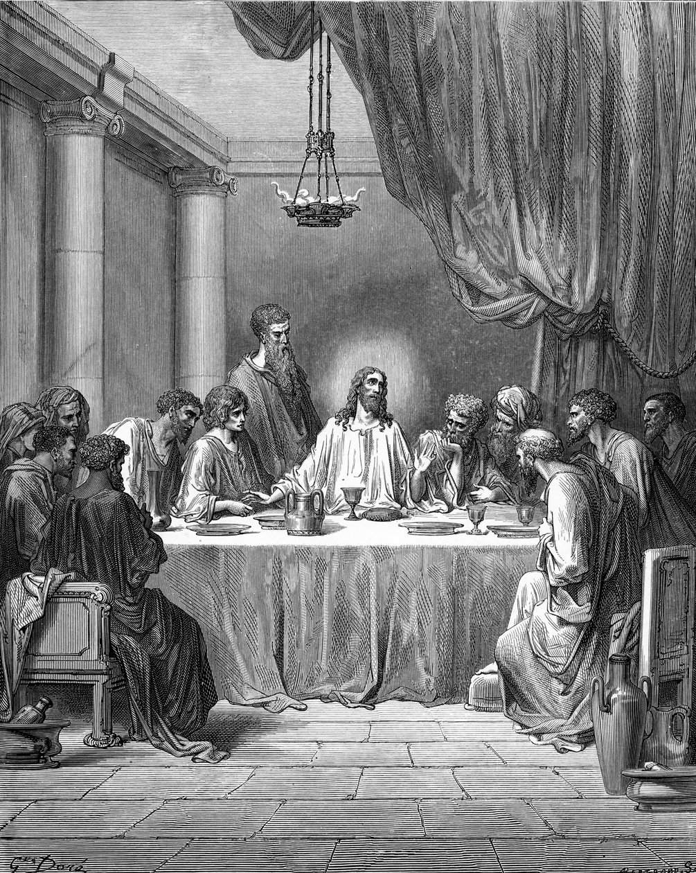 A Última Ceia - Bíblia de Gustave Dore