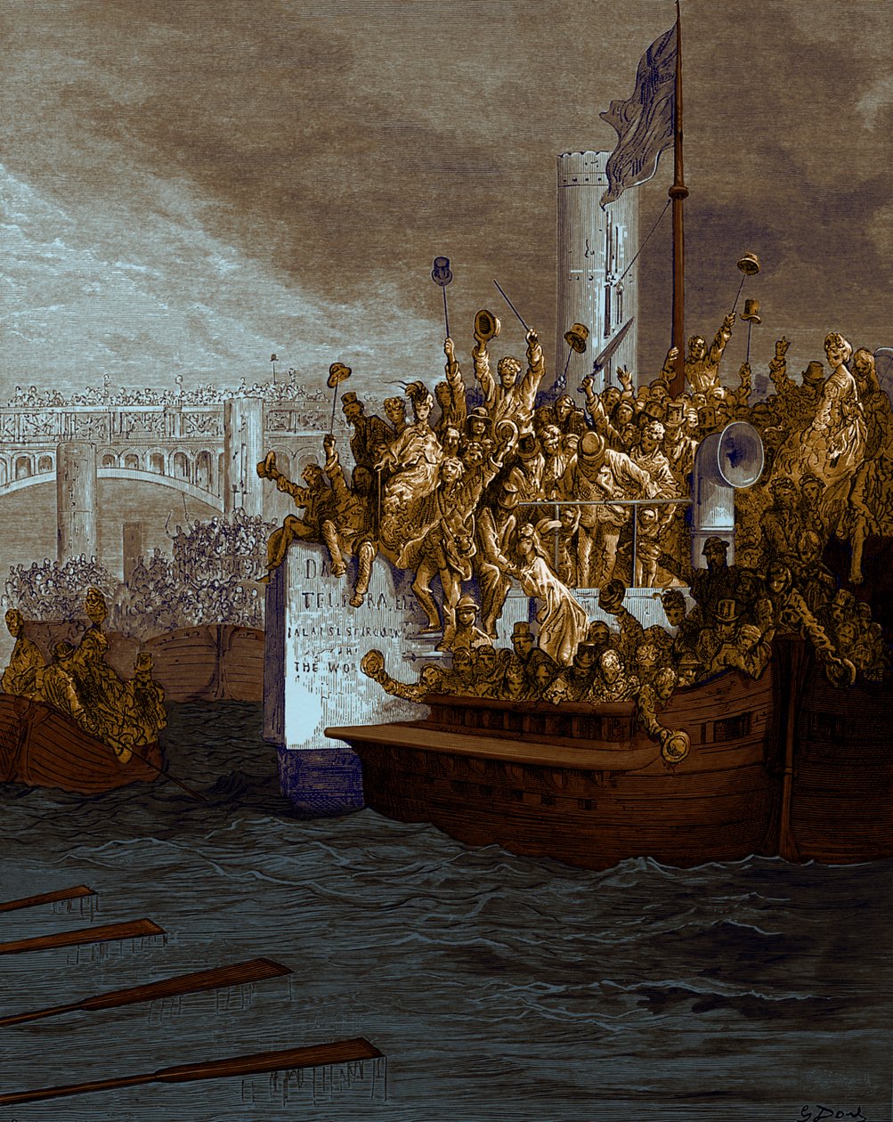 A corrida de Gustave Doré de Gustave Dore