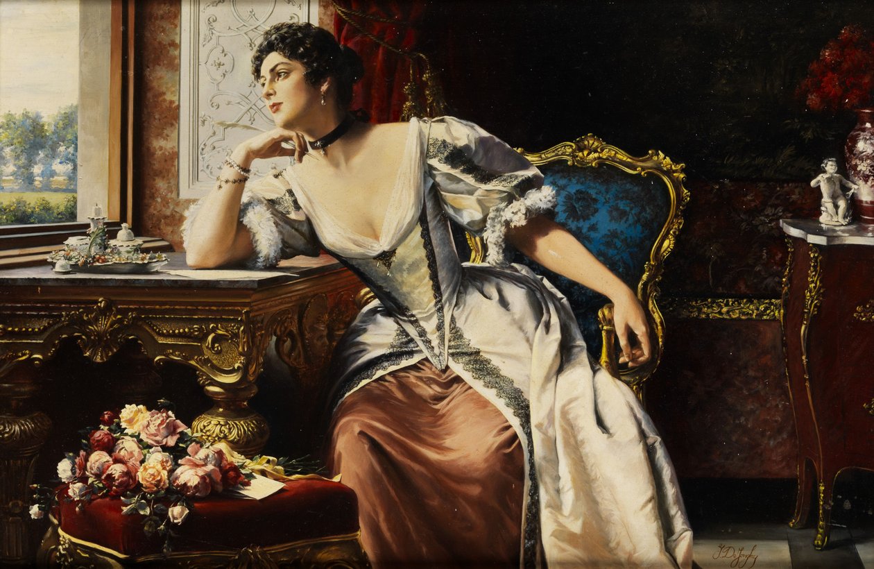Pensamentos ao escrever a carta de Gustave Léonard de Jonghe