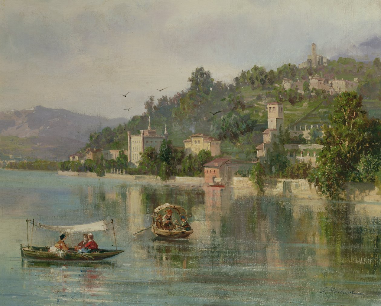 Lago de Como de Gustave Mascart
