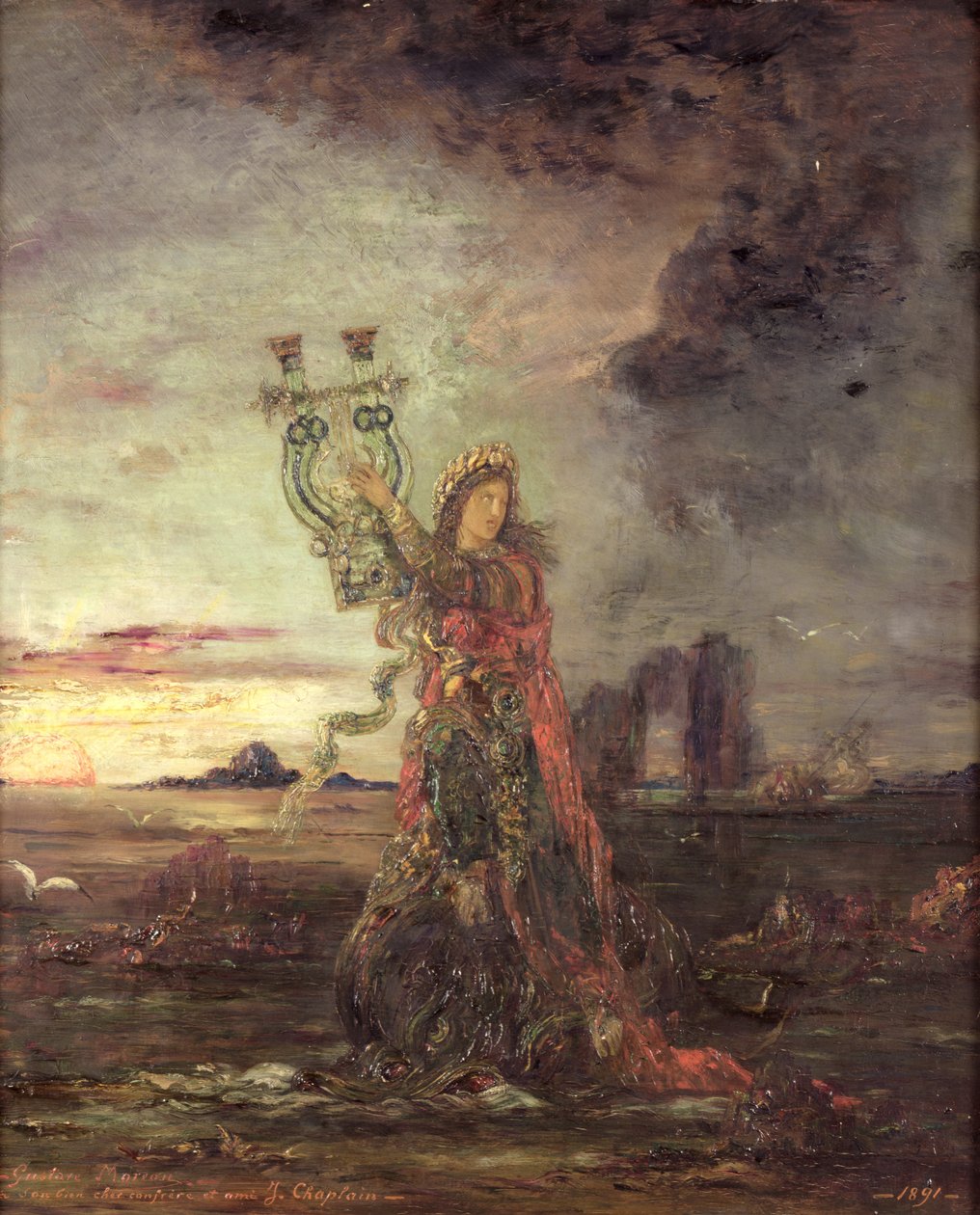 Arion, 1891 de Gustave Moreau