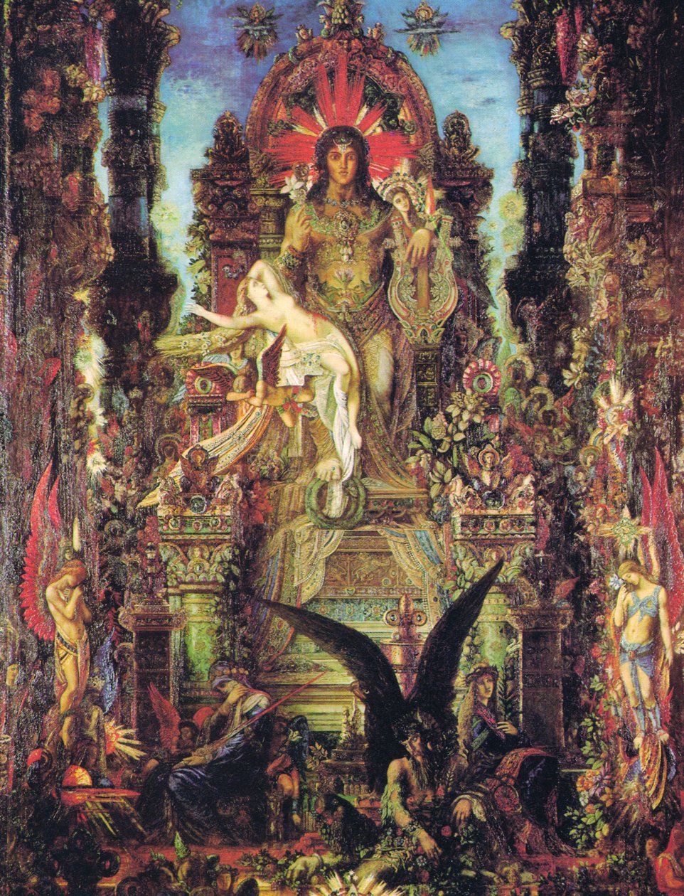 Júpiter e Semele de Gustave Moreau