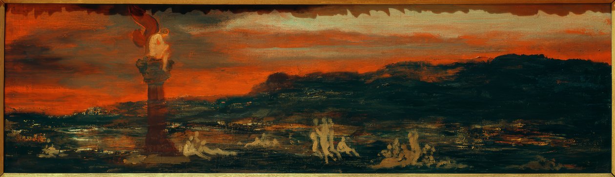 O gênio do mal de Gustave Moreau