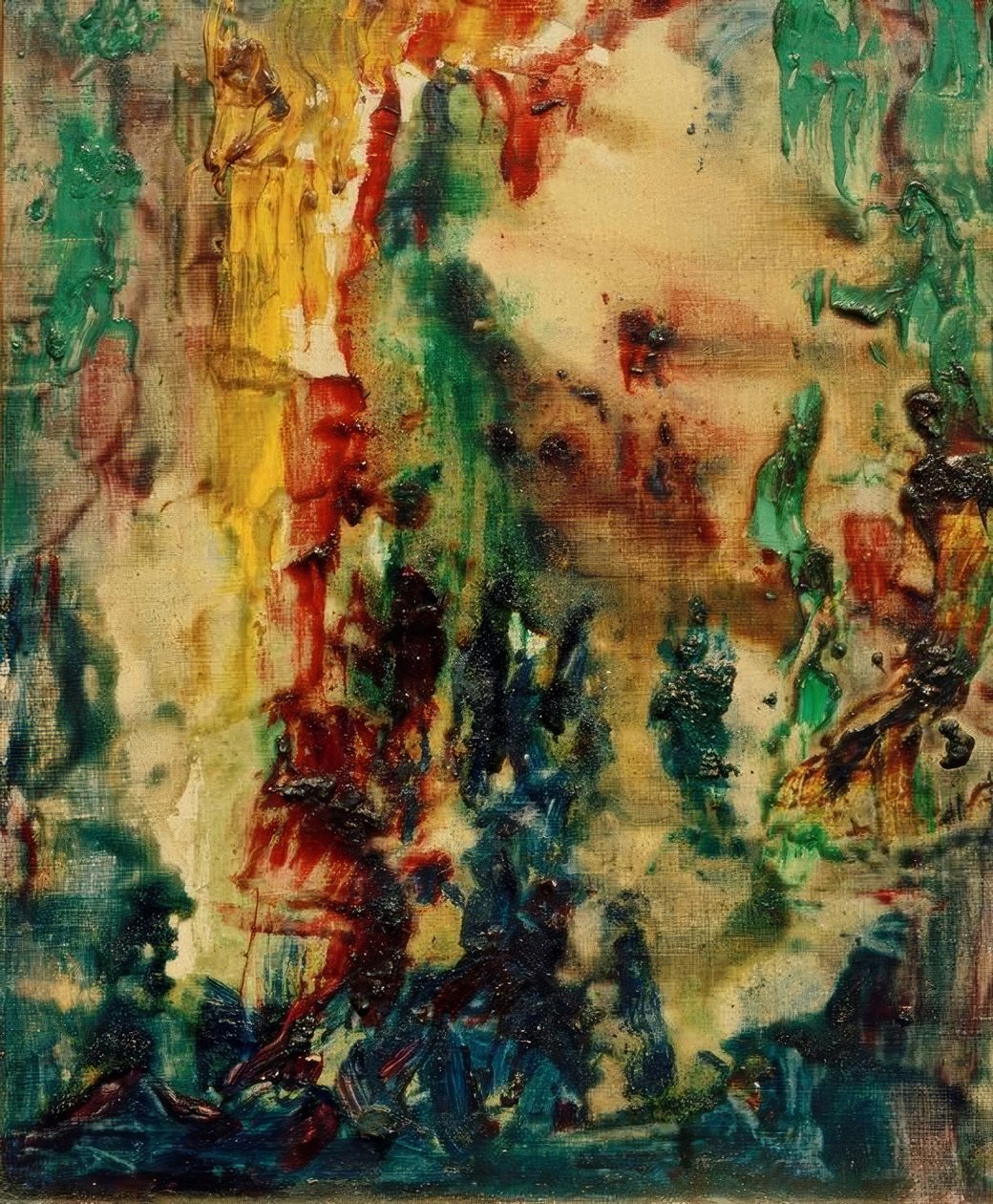Sem título (esboço colorido) de Gustave Moreau