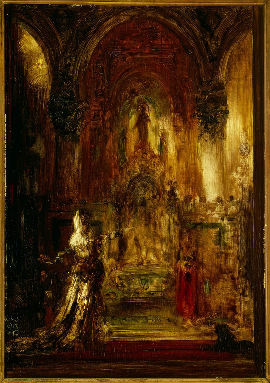 Salomé dança diante de Herodes de Gustave Moreau