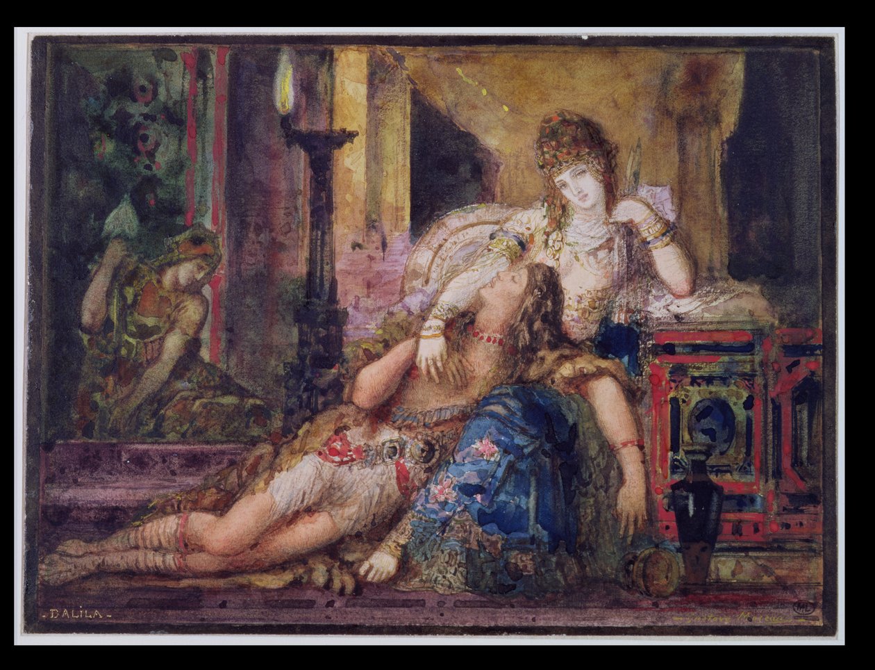 Sansão e Dalila de Gustave Moreau