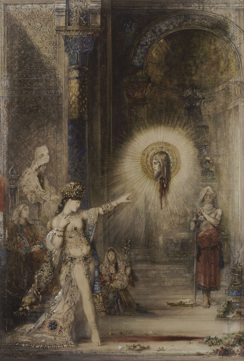 A aparição de Gustave Moreau