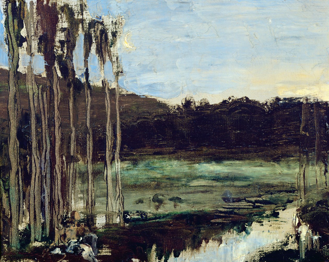 Os arredores de Etampes de Gustave Moreau