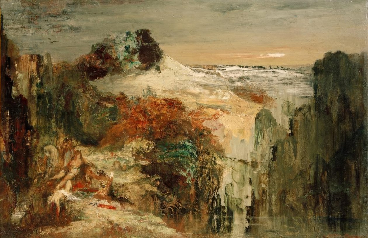 Tomyris e Cyrus de Gustave Moreau