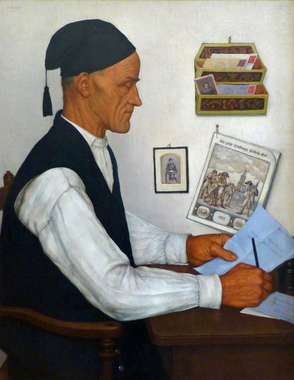 O mensageiro coxo, 1935 de Gustave Stoskopf