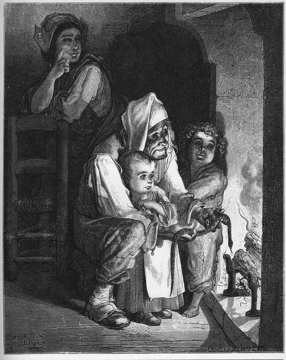 Le villageois et le serpent - The Farmer and the Viper - de 