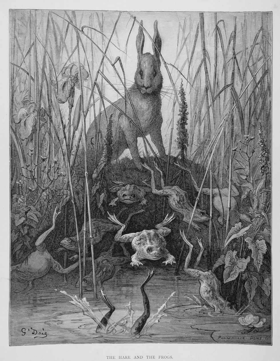 The Hare and the Frogs, de 