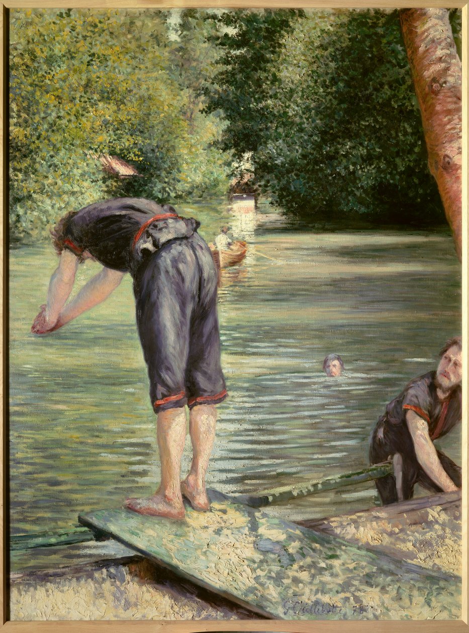 Padres. Pintura de Gustave Caillebotte (1848-1894) de Gustave Caillebotte
