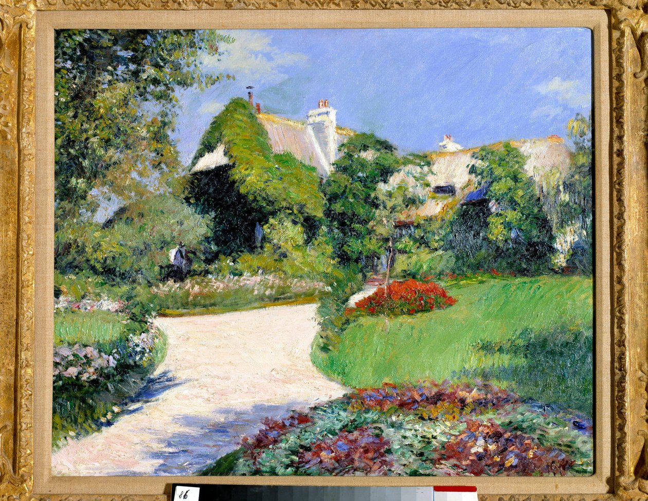 La chaumiere, Trouville de Gustave Caillebotte