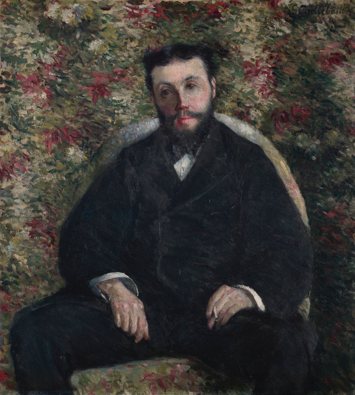 Retrato de A. Cassabois de Gustave Caillebotte