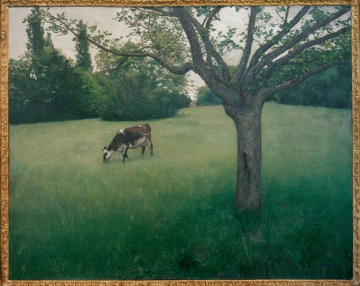 Pradaria em Yerres de Gustave Caillebotte