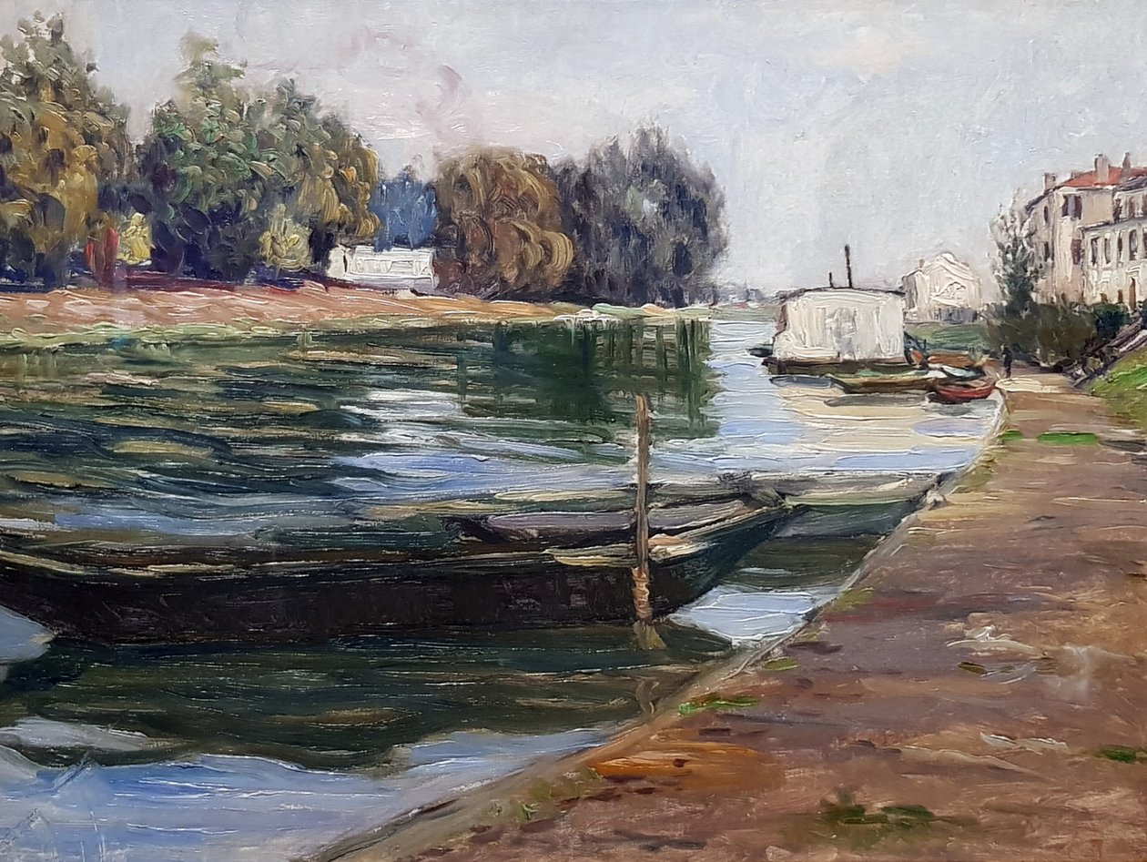 As margens do Sena de Gustave Caillebotte
